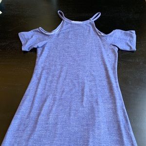 The vanity room blue soft maxi dress